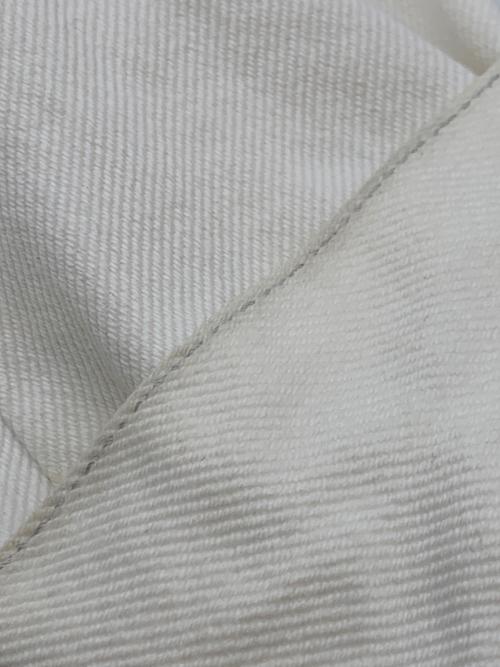 LOUIS VUITTON（ルイ ヴィトン）LOUIS VUITTON (ルイ ヴィトン) デニムジャケット ホワイト サイズ:SIZE54の古着・服飾アイテム