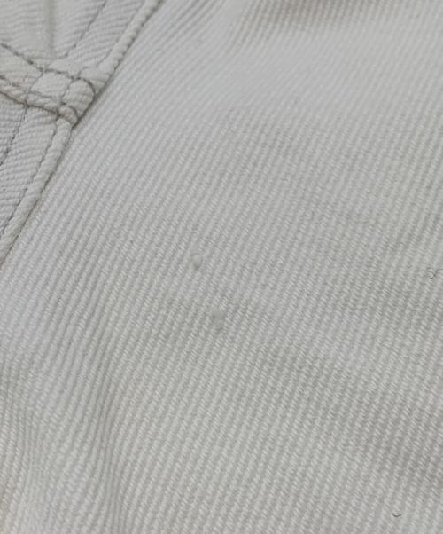 LOUIS VUITTON（ルイ ヴィトン）LOUIS VUITTON (ルイ ヴィトン) デニムジャケット ホワイト サイズ:SIZE54の古着・服飾アイテム