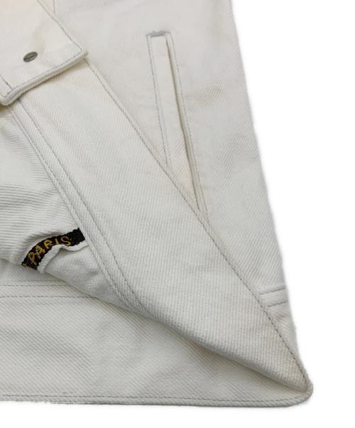LOUIS VUITTON（ルイ ヴィトン）LOUIS VUITTON (ルイ ヴィトン) デニムジャケット ホワイト サイズ:SIZE54の古着・服飾アイテム