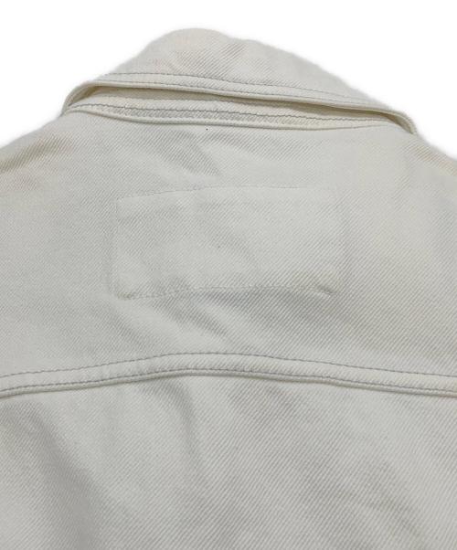 LOUIS VUITTON（ルイ ヴィトン）LOUIS VUITTON (ルイ ヴィトン) デニムジャケット ホワイト サイズ:SIZE54の古着・服飾アイテム