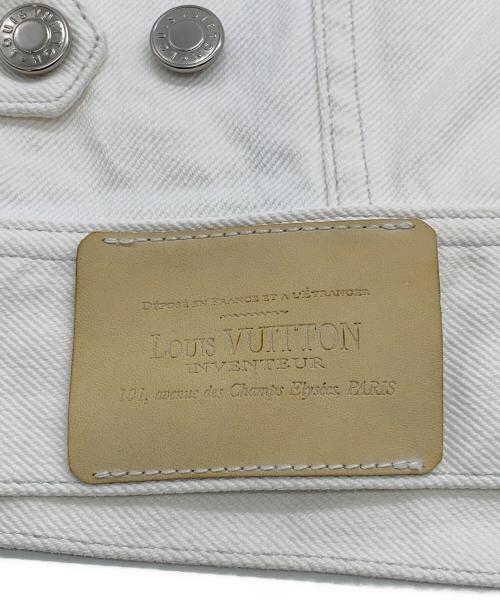 LOUIS VUITTON（ルイ ヴィトン）LOUIS VUITTON (ルイ ヴィトン) デニムジャケット ホワイト サイズ:SIZE54の古着・服飾アイテム