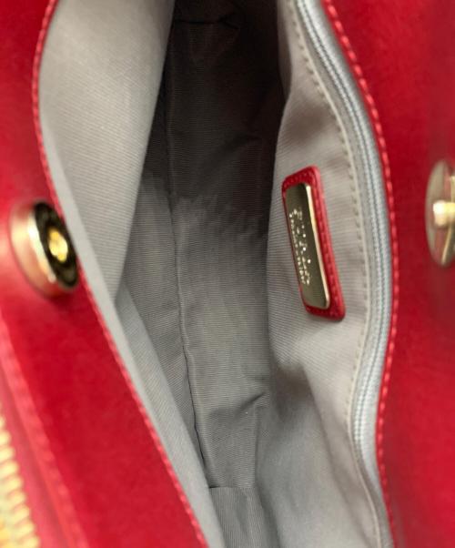 FURLA（フルラ）FURLA (フルラ) 2WAYショルダーバッグ レッドの古着・服飾アイテム