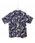 Sun Surf（サンサーフ）の古着「アロハシャツ」｜ネイビー×ホワイト