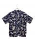 Sun Surf (サンサーフ) アロハシャツ ネイビー×ホワイト サイズ:L：8000円