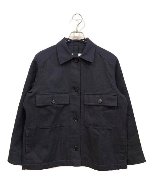 MARGARET HOWELL（マーガレットハウエル）MARGARET HOWELL (マーガレットハウエル) シャツジャケット ネイビー サイズ:2の古着・服飾アイテム