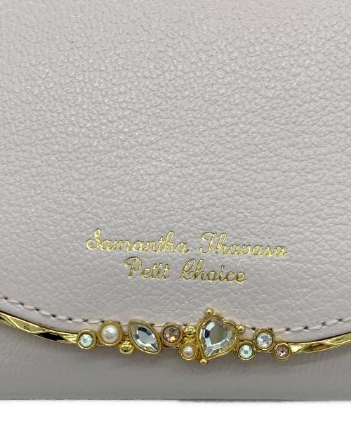 Samantha Thavasa PETIT CHOICE（サマンサタバサプチチョイス）Samantha Thavasa PETIT CHOICE (サマンサタバサプチチョイス) 2つ折り財布 ピンクの古着・服飾アイテム