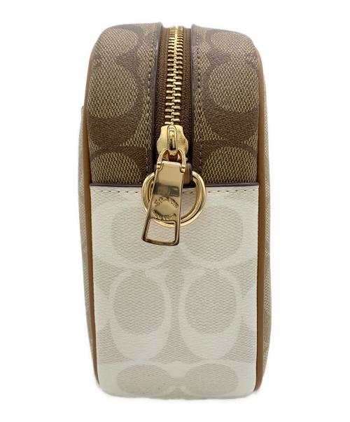 COACH（コーチ）COACH (コーチ) ショルダーバッグ ベージュの古着・服飾アイテム