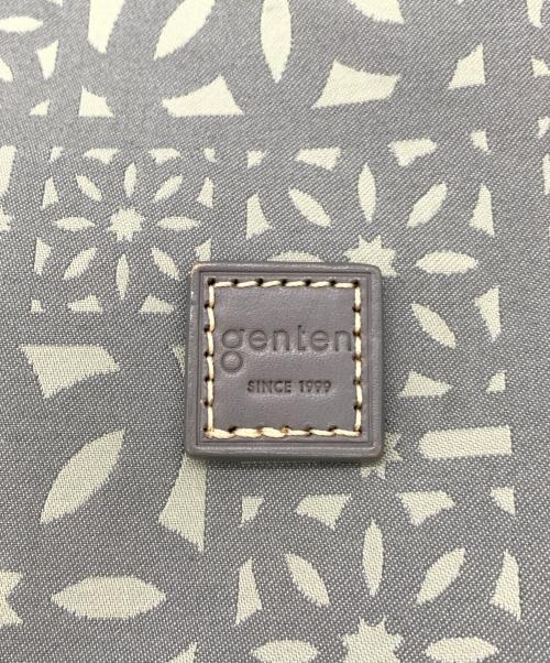 genten（ゲンテン）genten (ゲンテン) トワルカットワークトートバッグ グレーの古着・服飾アイテム