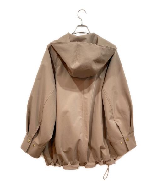 Noble（ノーブル）Noble (ノーブル) ジップジャケット ベージュ サイズ:38の古着・服飾アイテム