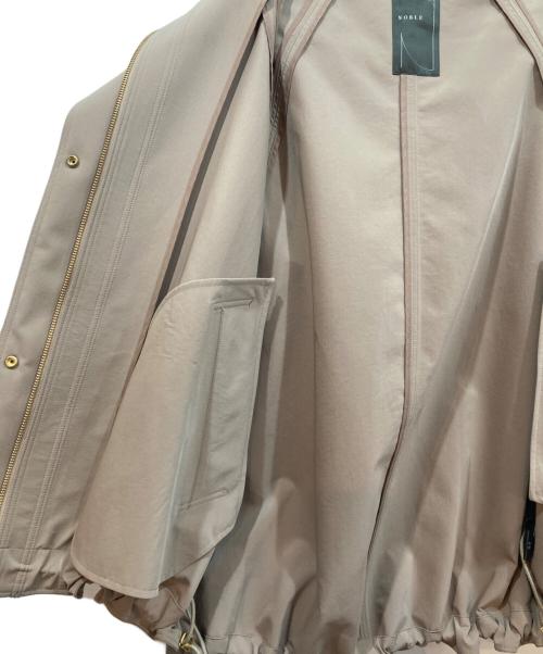 Noble（ノーブル）Noble (ノーブル) ジップジャケット ベージュ サイズ:38の古着・服飾アイテム