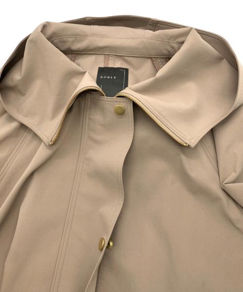 Noble（ノーブル）Noble (ノーブル) ジップジャケット ベージュ サイズ:38の古着・服飾アイテム