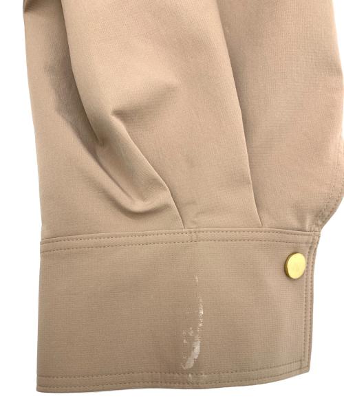 Noble（ノーブル）Noble (ノーブル) ジップジャケット ベージュ サイズ:38の古着・服飾アイテム