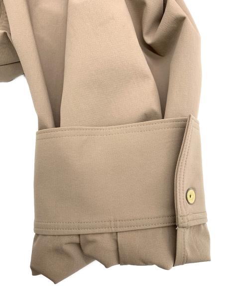 Noble（ノーブル）Noble (ノーブル) ジップジャケット ベージュ サイズ:38の古着・服飾アイテム