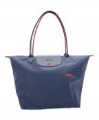 LONGCHAMPロンシャン）の古着「ハンドバッグ」｜ネイビー