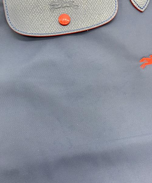 LONGCHAMP（ロンシャン）LONGCHAMP (ロンシャン) ハンドバッグ ネイビーの古着・服飾アイテム