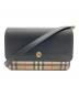 BURBERRY（バーバリー）の古着「ハンプシャー ショルダーバッグ」｜ブラック