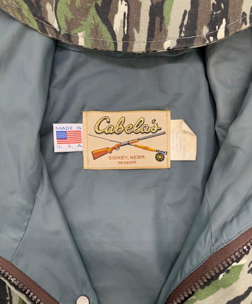 Cabela's（カベラス）Cabela's (カベラス) ジャケット グリーン×ブラウン サイズ:Lの古着・服飾アイテム