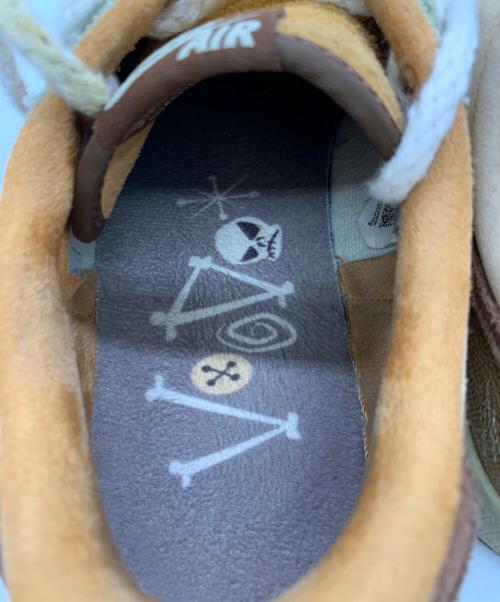 NIKE（ナイキ）NIKE (ナイキ) Zion Williamson (ザイオン ウィリアムソン) Air Jordan 1 Low / Flax and Oil Green グリーン×ブラウン サイズ:US：9.5の古着・服飾アイテム