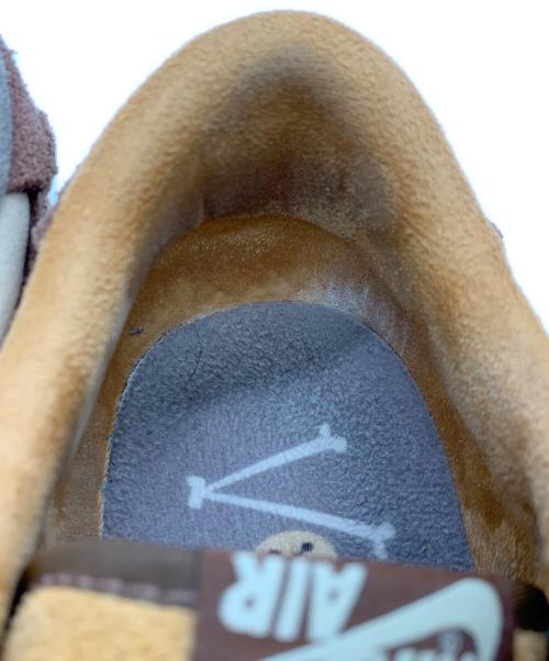 NIKE（ナイキ）NIKE (ナイキ) Zion Williamson (ザイオン ウィリアムソン) Air Jordan 1 Low / Flax and Oil Green グリーン×ブラウン サイズ:US：9.5の古着・服飾アイテム