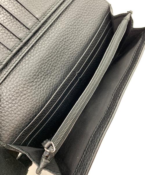 GUCCI（グッチ）GUCCI (グッチ) 長財布 ブラックの古着・服飾アイテム