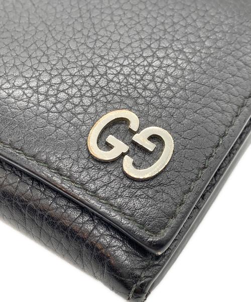 GUCCI（グッチ）GUCCI (グッチ) 長財布 ブラックの古着・服飾アイテム