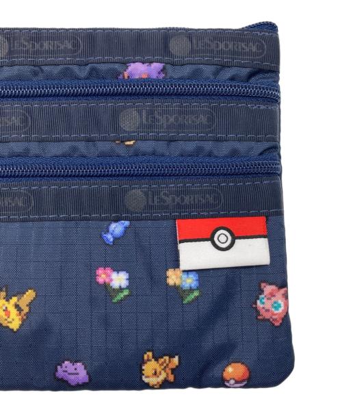 LeSportsac（レスポートサック）LeSportsac (レスポートサック) ポケモン (ポケモン) LeSportsac ポーチ ネイビー 未使用品の古着・服飾アイテム