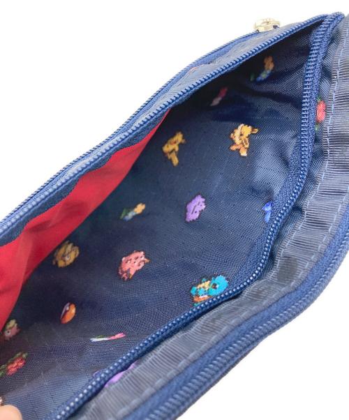 LeSportsac（レスポートサック）LeSportsac (レスポートサック) ポケモン (ポケモン) LeSportsac ポーチ ネイビー 未使用品の古着・服飾アイテム