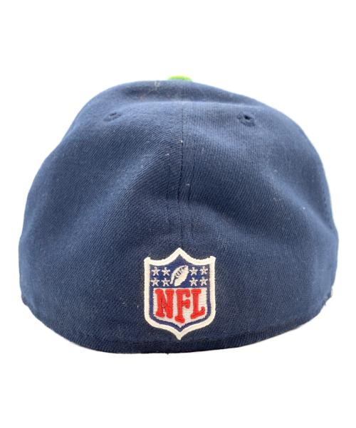 New Era（ニューエラ）New Era (ニューエラ) キャップ ネイビー×グリーン サイズ:59.6cmの古着・服飾アイテム