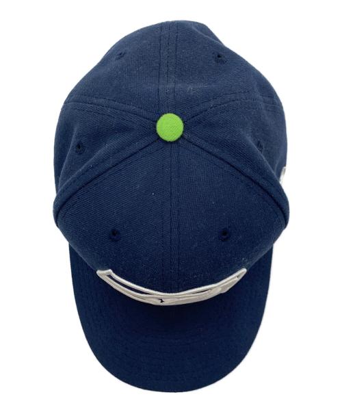 New Era（ニューエラ）New Era (ニューエラ) キャップ ネイビー×グリーン サイズ:59.6cmの古着・服飾アイテム