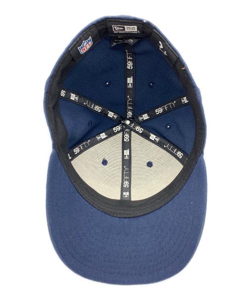 New Era（ニューエラ）New Era (ニューエラ) キャップ ネイビー×グリーン サイズ:59.6cmの古着・服飾アイテム