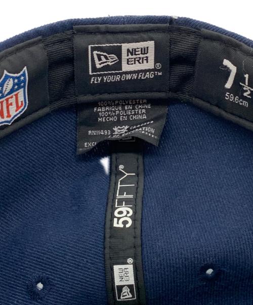 New Era（ニューエラ）New Era (ニューエラ) キャップ ネイビー×グリーン サイズ:59.6cmの古着・服飾アイテム