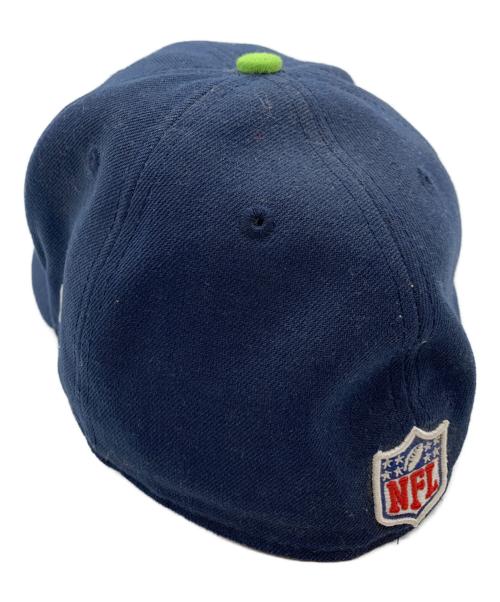 New Era（ニューエラ）New Era (ニューエラ) キャップ ネイビー×グリーン サイズ:59.6cmの古着・服飾アイテム