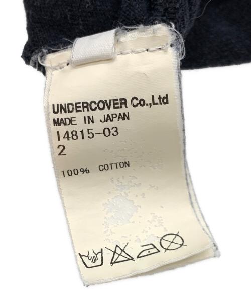 UNDERCOVERISM（アンダーカバーイズム）UNDERCOVERISM (アンダーカバーイズム) 半袖カットソー ブラック サイズ:2（S～M）の古着・服飾アイテム