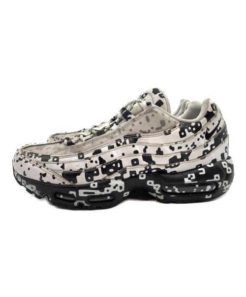NIKE（ナイキ）NIKE (ナイキ) AIR MAX95 White / エアマックス95 ホワイト ホワイト×ブラック サイズ:US：8.5の古着・服飾アイテム