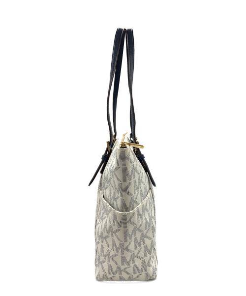 MICHAEL KORS（マイケルコース）MICHAEL KORS (マイケルコース) トートバッグ ホワイトの古着・服飾アイテム