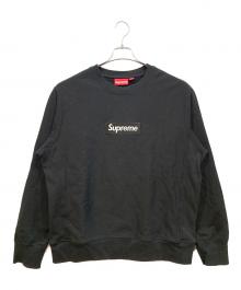 SUPREME（シュプリーム）の古着「BOXロゴスウェット」｜ブラック