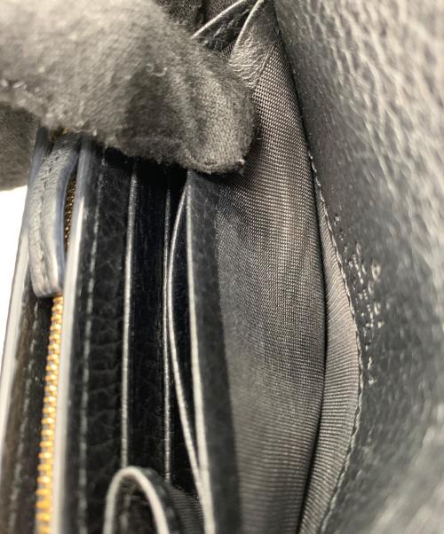 GUCCI（グッチ）GUCCI (グッチ) 2つ折り財布 ブラックの古着・服飾アイテム