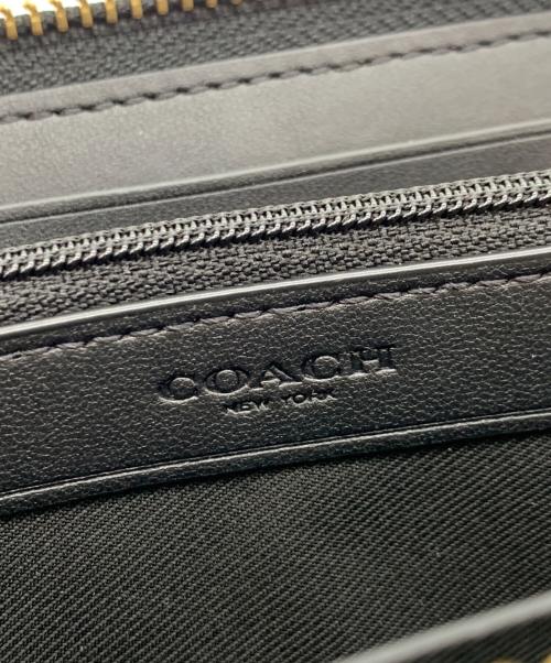 COACH（コーチ）COACH (コーチ) ラウンドファスナー長財布 ブラウンの古着・服飾アイテム