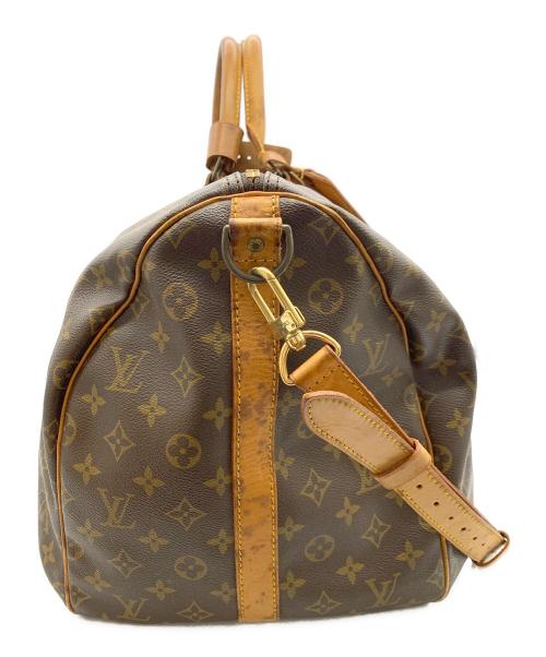 LOUIS VUITTON（ルイ ヴィトン）LOUIS VUITTON (ルイ ヴィトン) キーポル・バンドリエール 55 ブラウン サイズ:55の古着・服飾アイテム