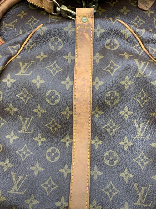LOUIS VUITTON（ルイ ヴィトン）LOUIS VUITTON (ルイ ヴィトン) キーポル・バンドリエール 55 ブラウン サイズ:55の古着・服飾アイテム