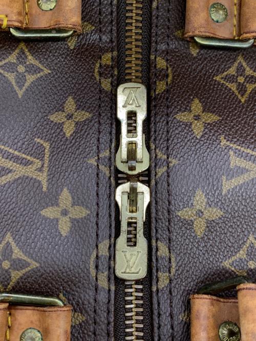 LOUIS VUITTON（ルイ ヴィトン）LOUIS VUITTON (ルイ ヴィトン) キーポル・バンドリエール 55 ブラウン サイズ:55の古着・服飾アイテム