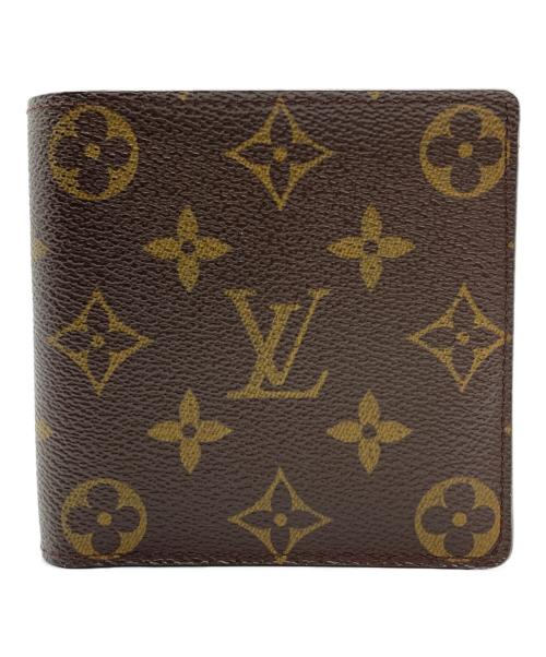 LOUIS VUITTON（ルイ ヴィトン）LOUIS VUITTON (ルイ ヴィトン) ポルトフォイユ・マルコ ブラウンの古着・服飾アイテム