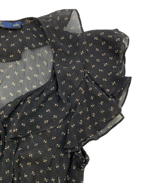 POLO RALPH LAUREN（ポロ・ラルフローレン）POLO RALPH LAUREN (ポロ・ラルフローレン) 半袖ワンピース ブラックの古着・服飾アイテム