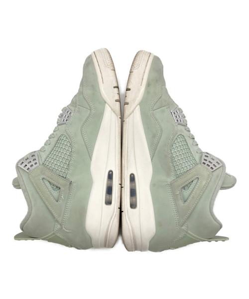 NIKE（ナイキ）NIKE (ナイキ) AIR JORDAN 4 RETRO グリーン×ホワイト サイズ:US：10.5の古着・服飾アイテム