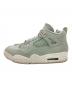 NIKE (ナイキ) AIR JORDAN 4 RETRO グリーン×ホワイト サイズ:US：10.5：19000円