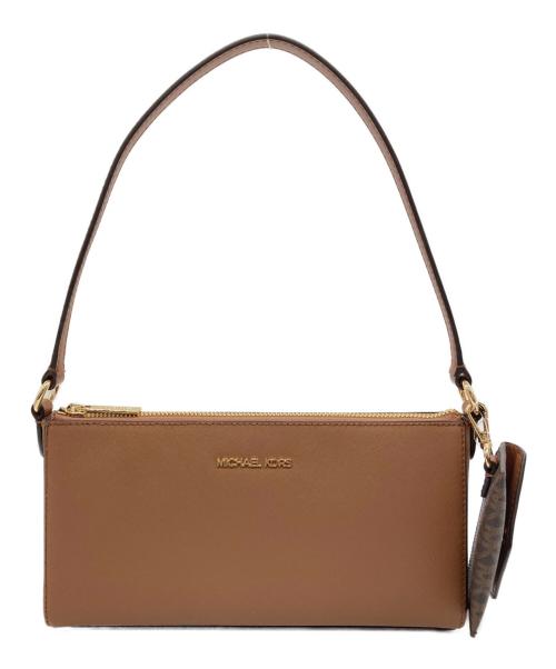 MICHAEL KORS（マイケルコース）MICHAEL KORS (マイケルコース) ショルダーバッグ ブラウンの古着・服飾アイテム