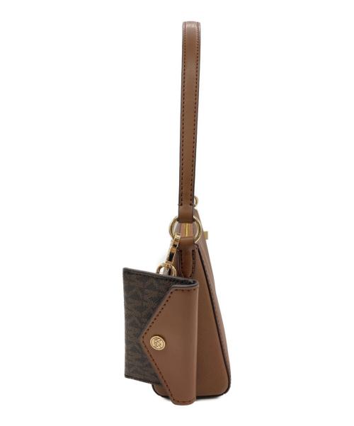 MICHAEL KORS（マイケルコース）MICHAEL KORS (マイケルコース) ショルダーバッグ ブラウンの古着・服飾アイテム