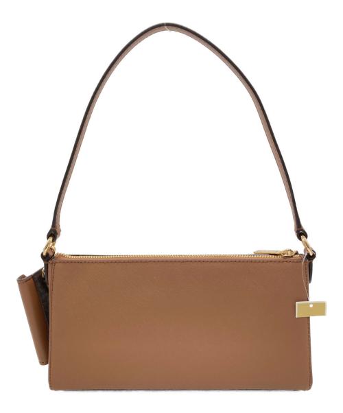 MICHAEL KORS（マイケルコース）MICHAEL KORS (マイケルコース) ショルダーバッグ ブラウンの古着・服飾アイテム