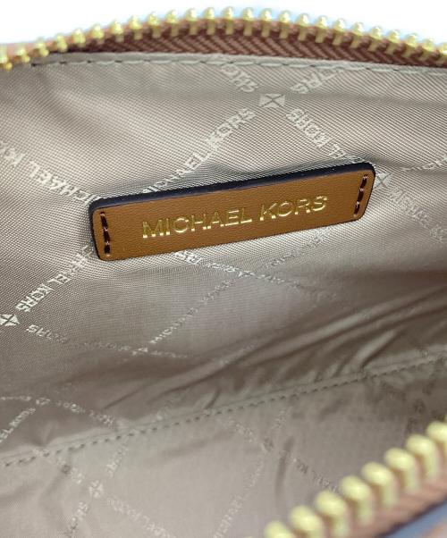 MICHAEL KORS（マイケルコース）MICHAEL KORS (マイケルコース) ショルダーバッグ ブラウンの古着・服飾アイテム