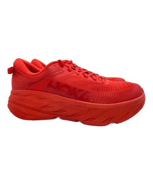 HOKAONEONE（ホカオネオネ）HOKAONEONE (ホカオネオネ) BONDI 7  ボンダイ7 レッド サイズ:US：8.5の古着・服飾アイテム